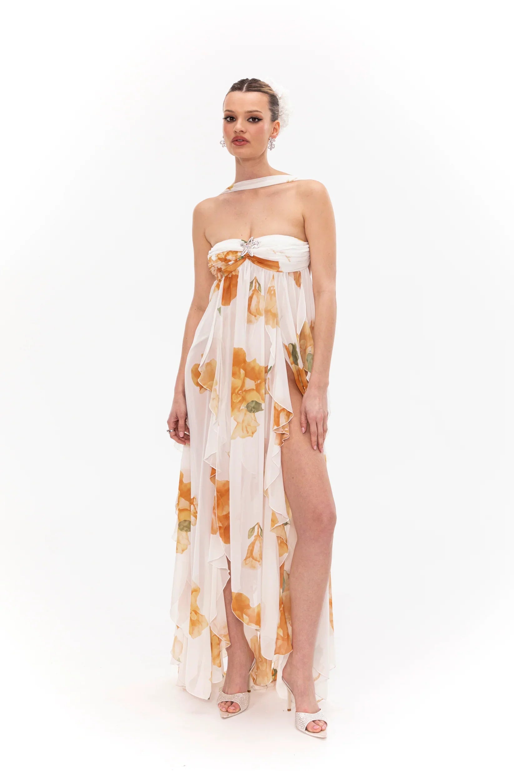 Vestido Aumare Beaulieu en sesión de playa