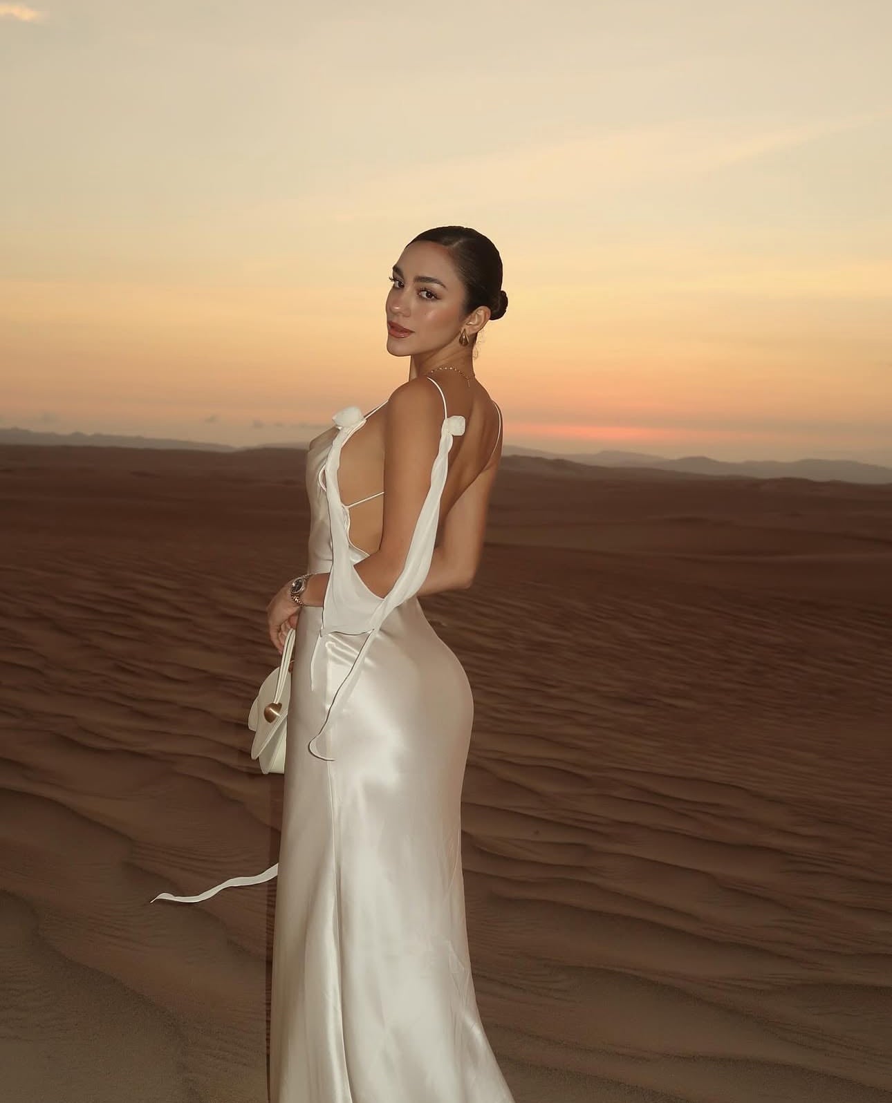 Vestido Aumare Otranto elegante para resort