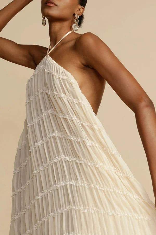 Vestido resort Polignano para atardeceres en la playa