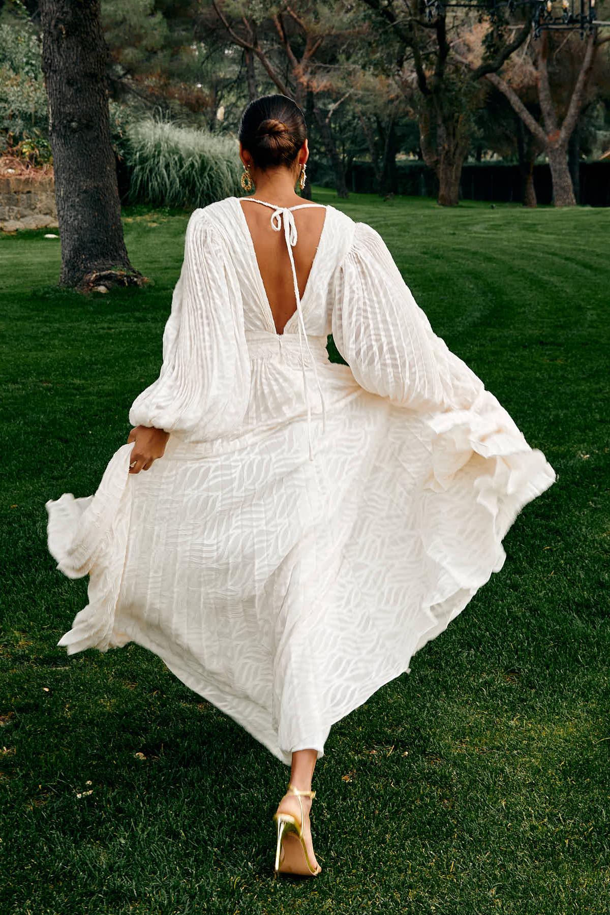Vestido Aumare Cap d'Antibes silueta fluida de cuerpo entero
