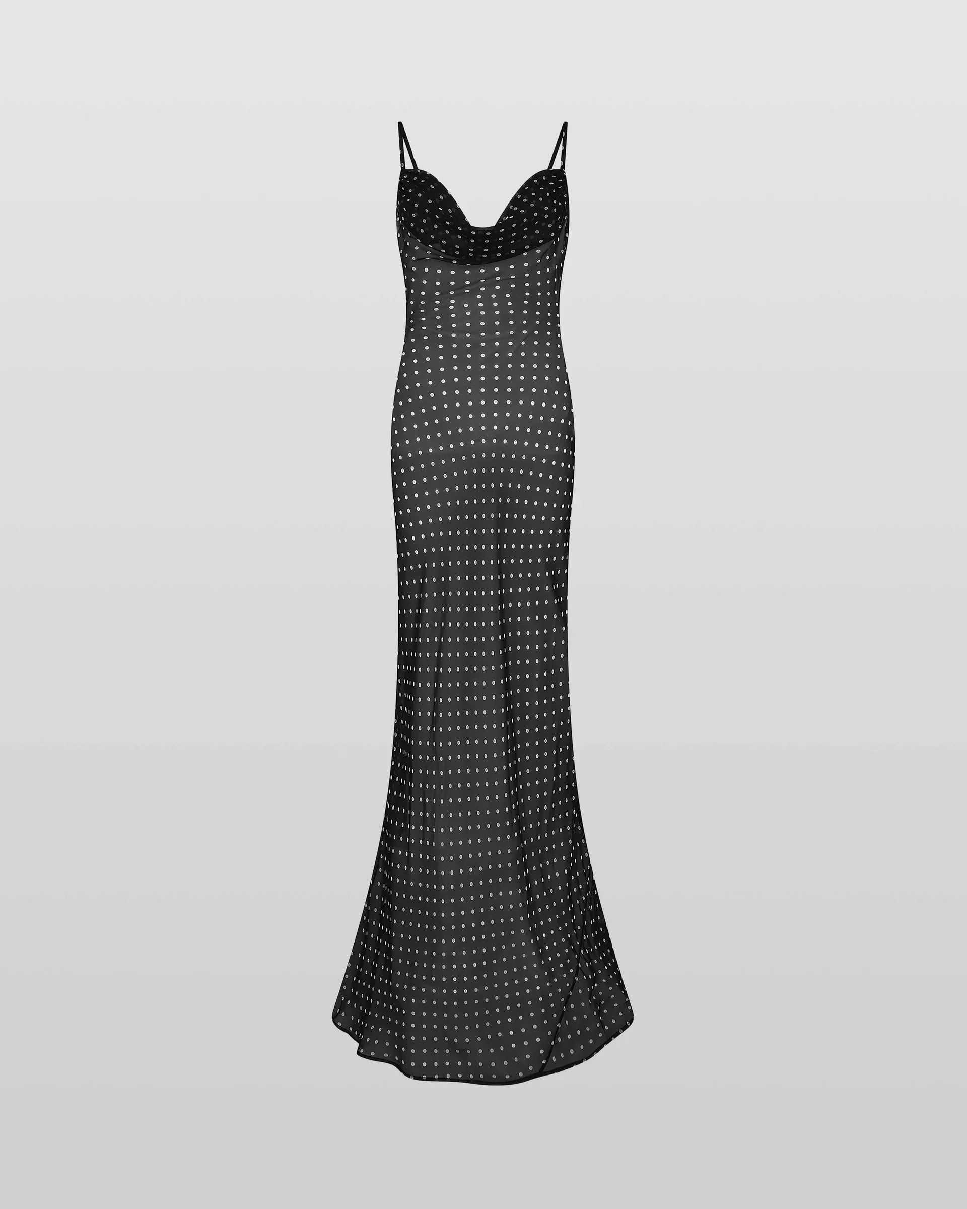 Vestido Aumare Corfu en plano frontal sobre fondo claro