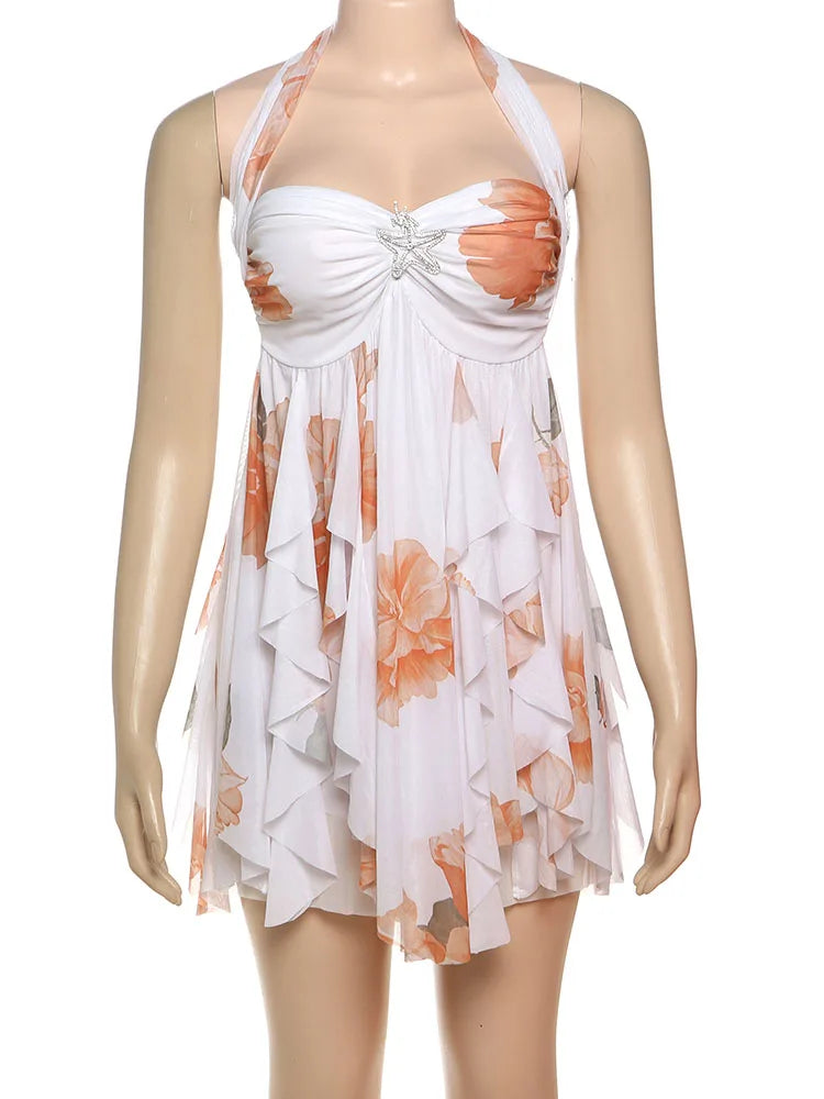 Vestido Aumare Bandol corto — detalle de confección