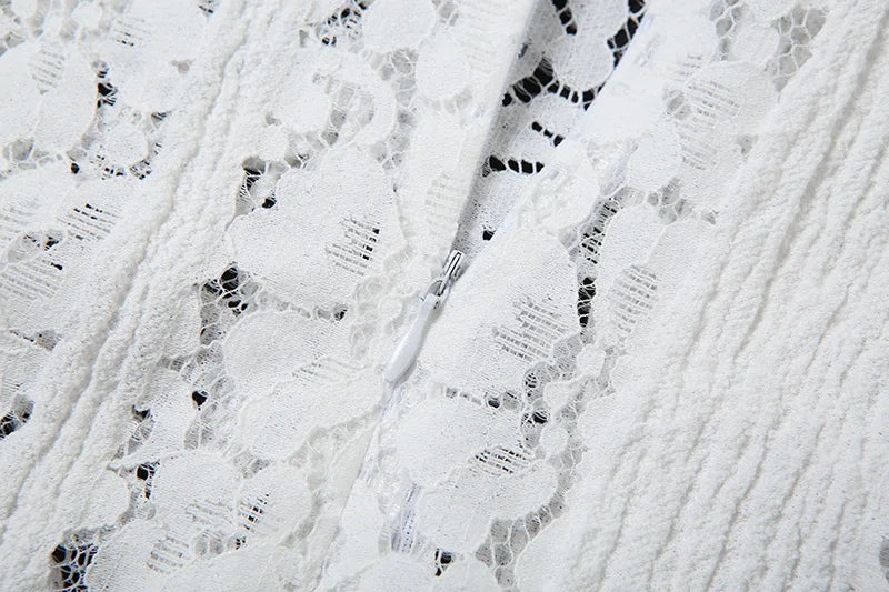 Vestido Saint-Tropez escote tomara que caia blanco