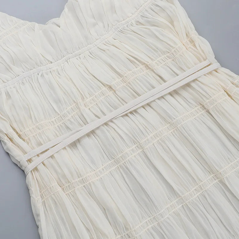 Vestido largo Aumare Maratea estilo mediterráneo