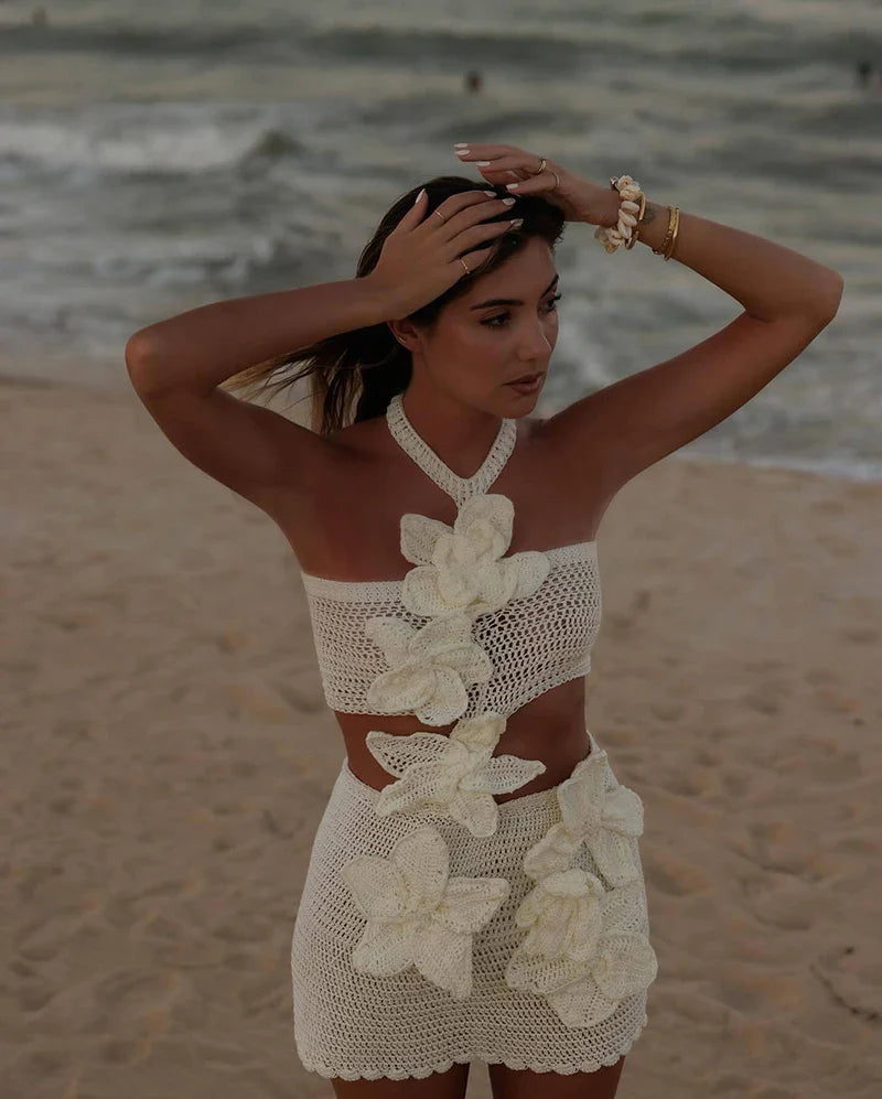 Vestido Aumare Skiathos para la playa y la terraza