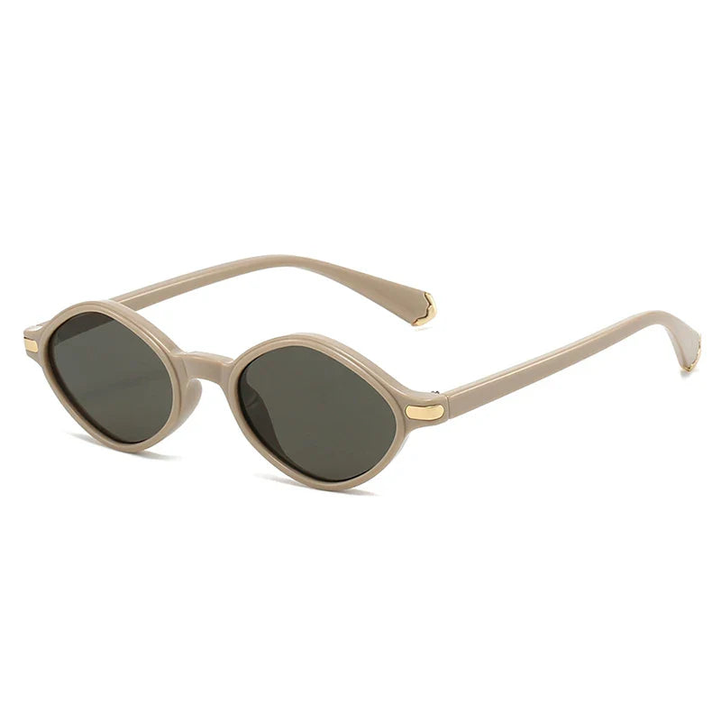 Lentes de sol Aumare Biarritz color caqui y gris