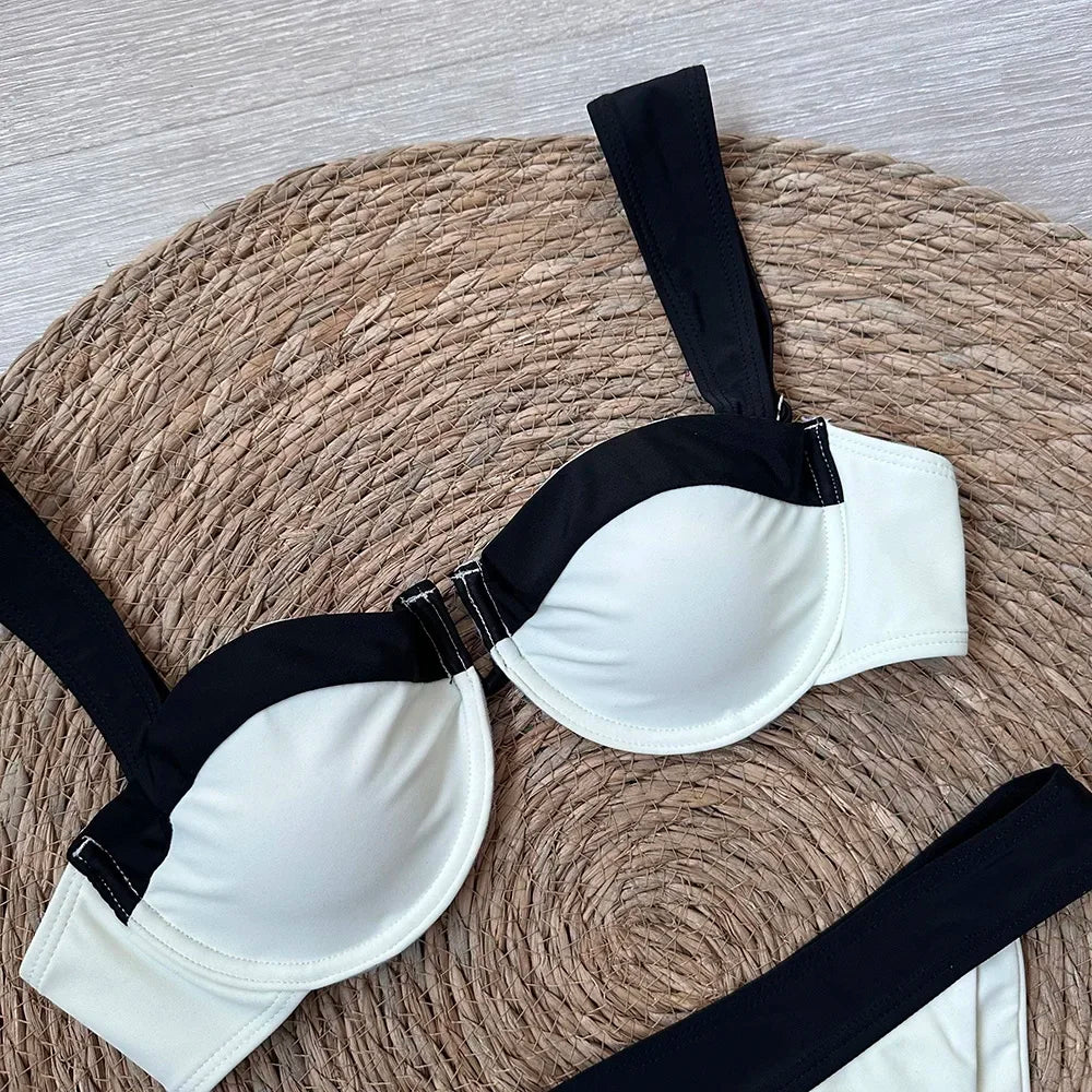 Bikini Aumare Palmilla tirantes estructurados