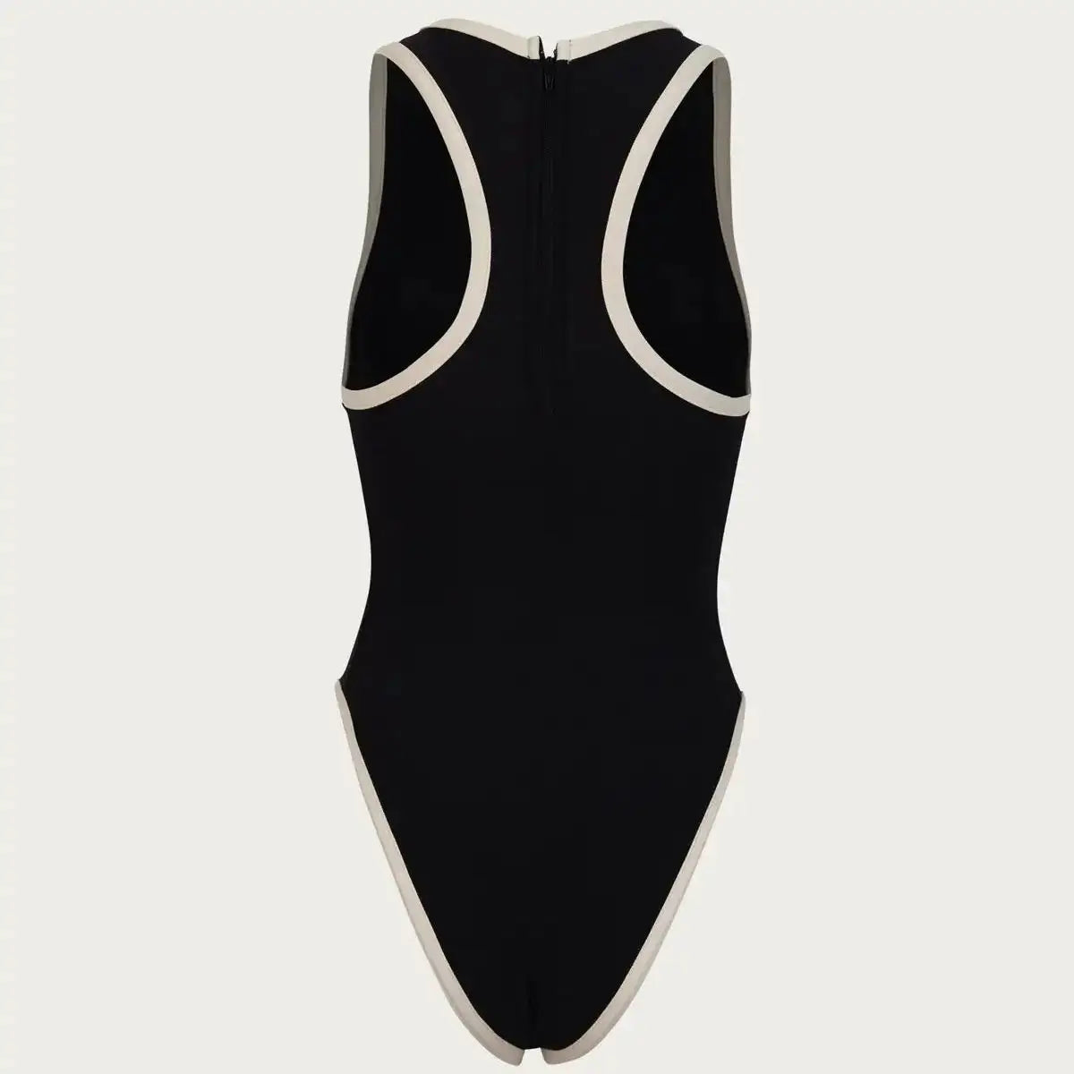 Body de baño Aumare Lélia silueta entallada negro elegante