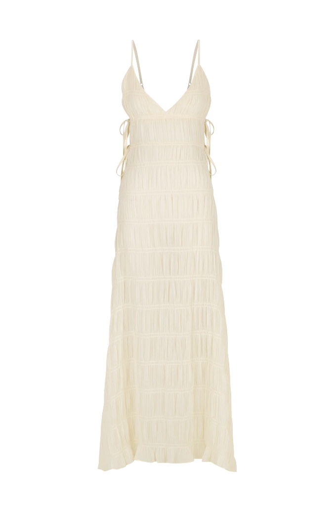 Especificaciones vestido blanco Aumare Maratea