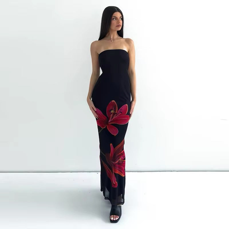 Vestido Aumare Zante maxi para resort de lujo