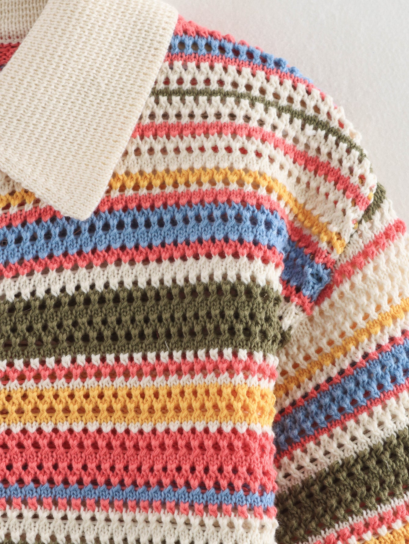 Conjunto Aumare Chacala tejido detalle de producto