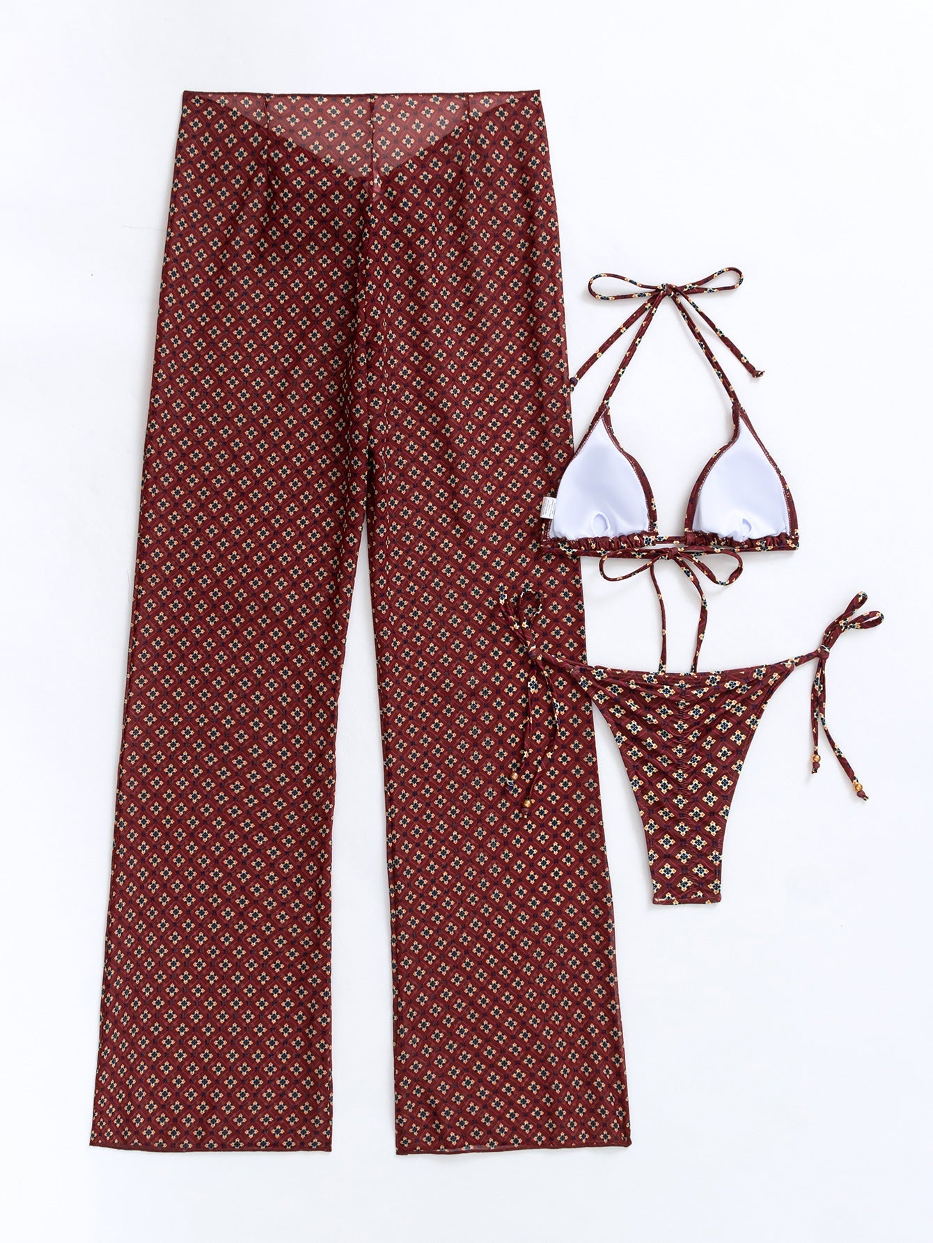 Conjunto Aumare Kos resort wear de lujo
