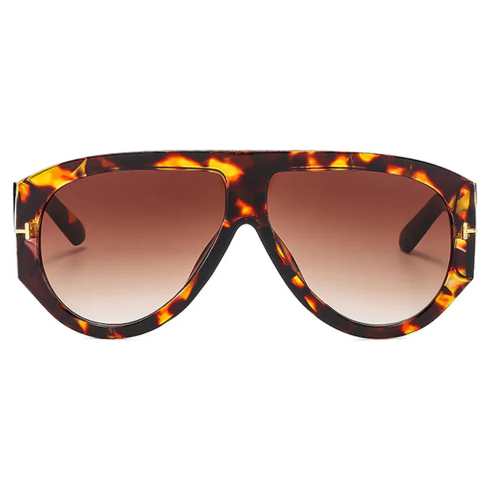Lentes oversized Aumare Nice resort wear de lujo