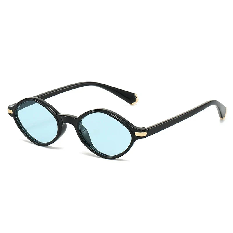 Lentes de sol Aumare Biarritz color negro y azul