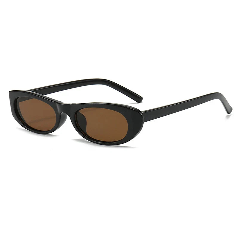 Lentes de sol Aumare Ses Salines en negro con lentes marrón
