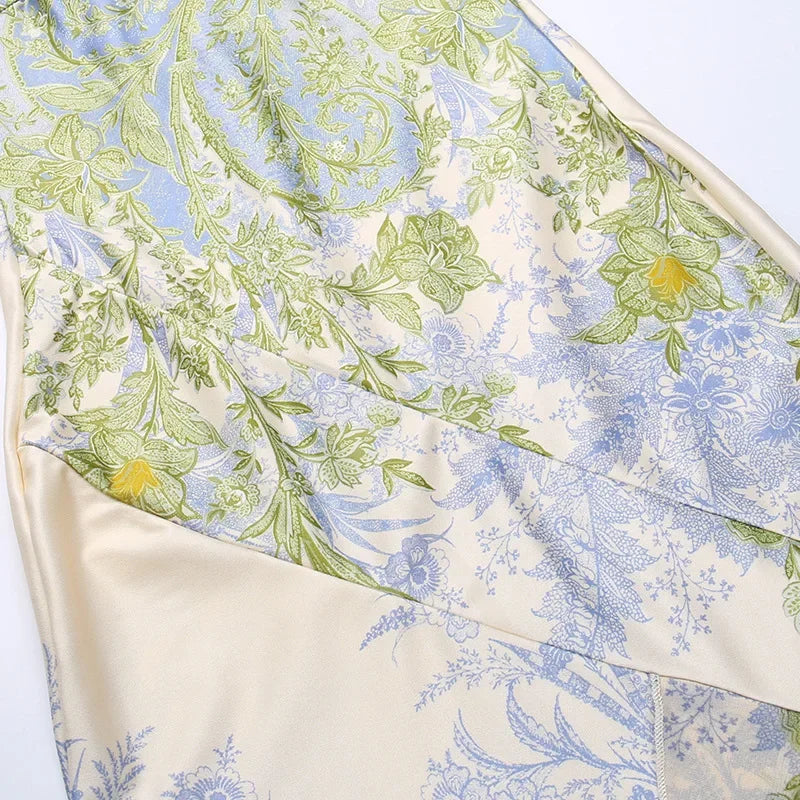 Vestido Aumare Bordighera con caída fluida