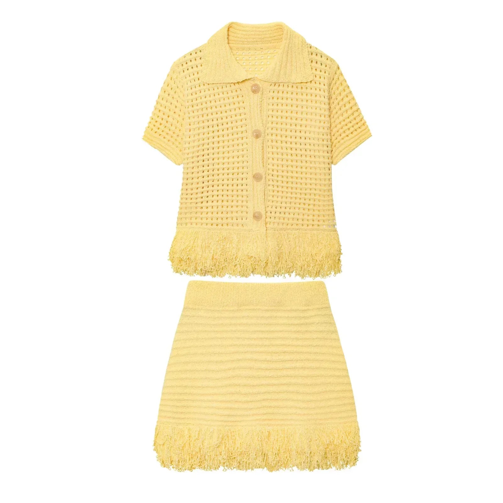Conjunto Aumare Sisal — conjunto de dos piezas para playa