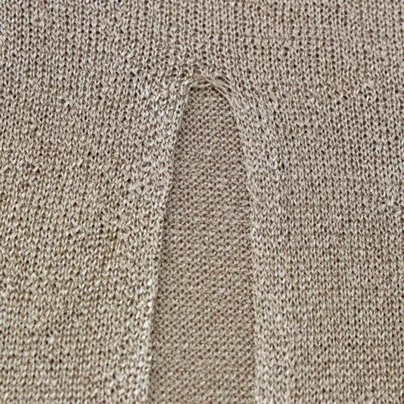 Vestido Aumare Naxos largo fluido dorado de lujo