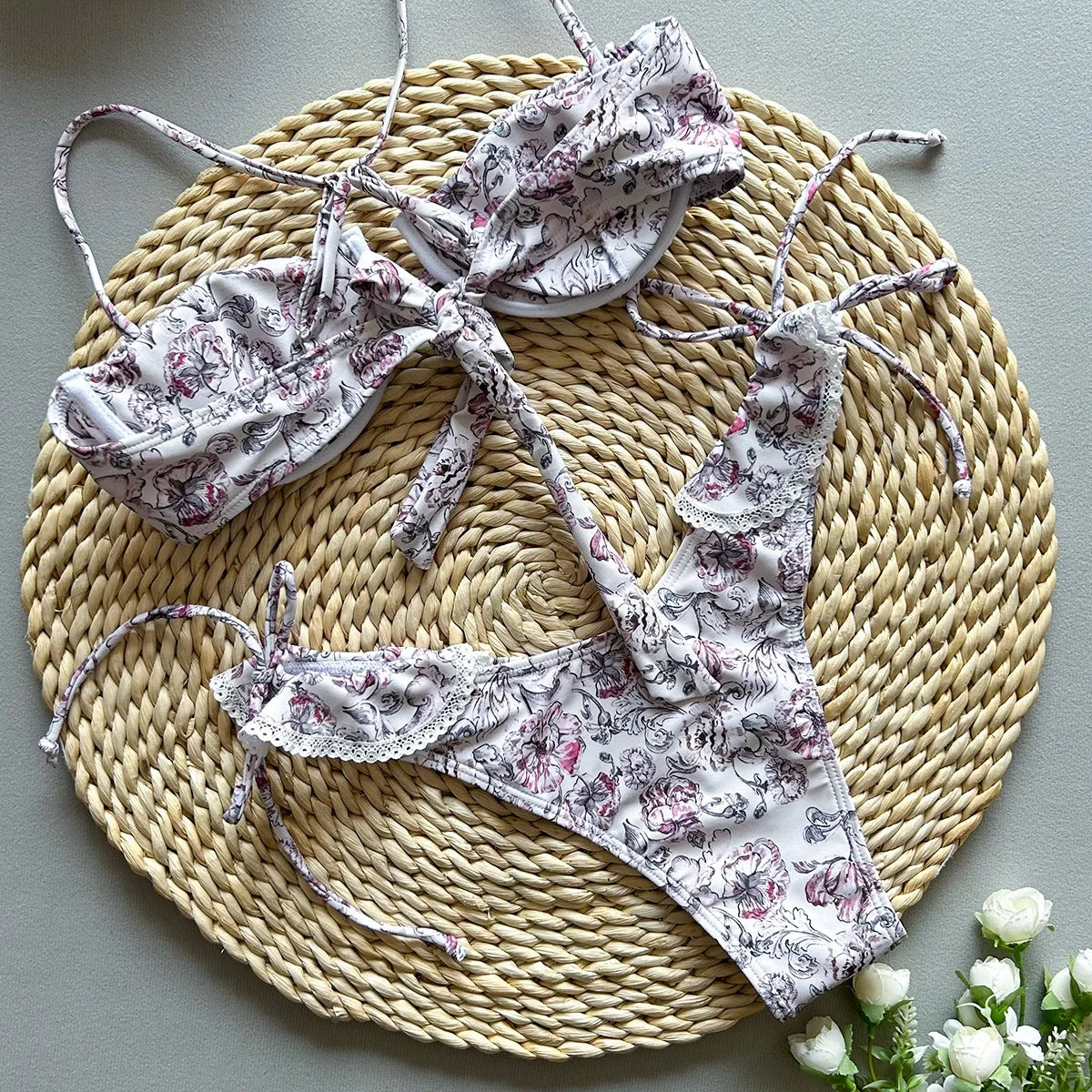 Bikini Aumare Zipolite — conjunto de dos piezas
