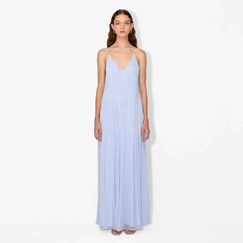 Vestido Aumare Calvi azul — vista de producto