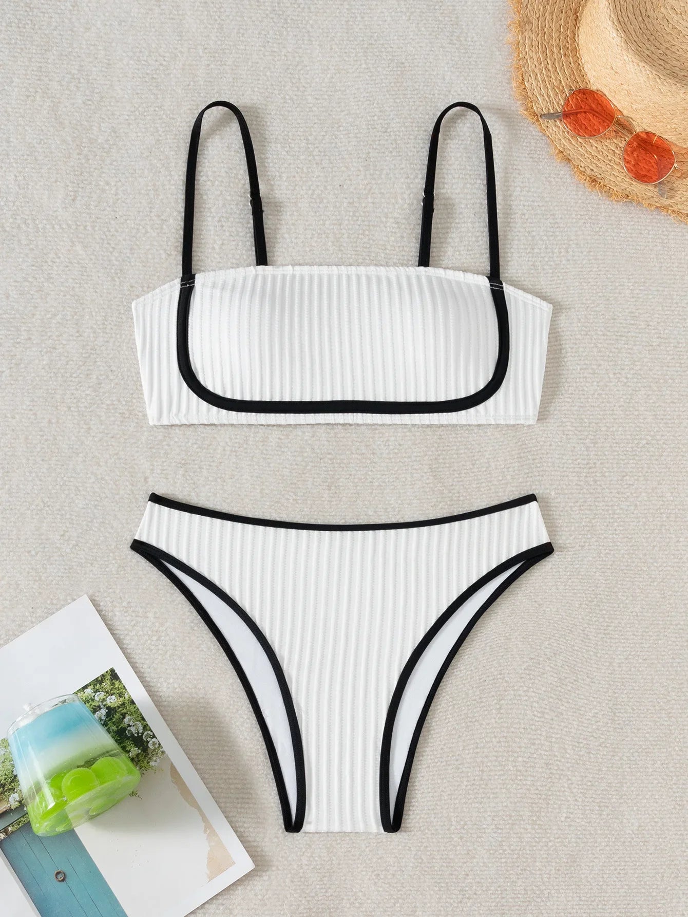 Bikini Aumare Puerto Escondido estilo resort canalé