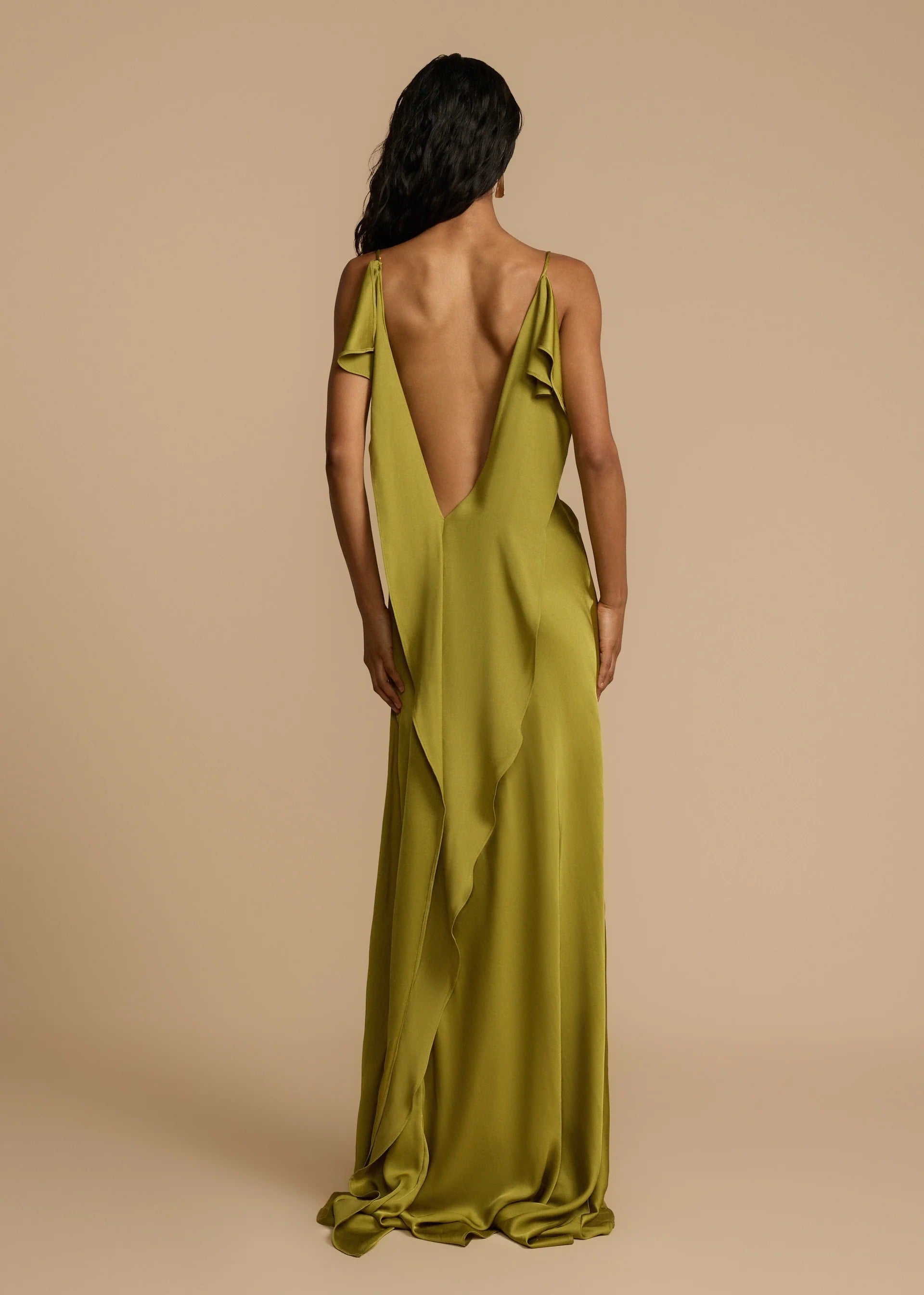 Vestido Aumare Sanremo largo — silueta de resort